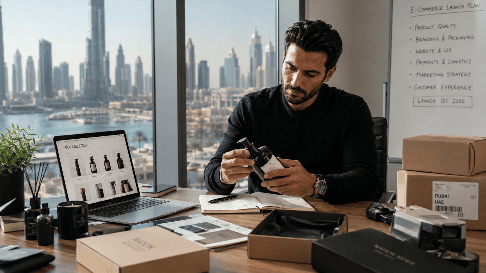 How to Launch an Ecommerce Brand in Dubai in 2026 