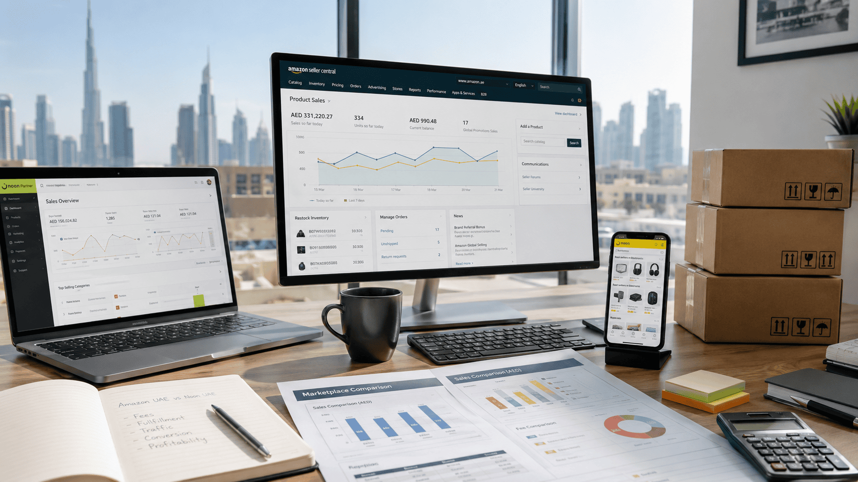 Amazon UAE vs Noon UAE: Which Marketplace Should Brands Choose? 